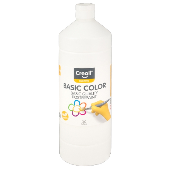 Obrázek Barvy temperové Creall Basic color 1000 ml - bílá