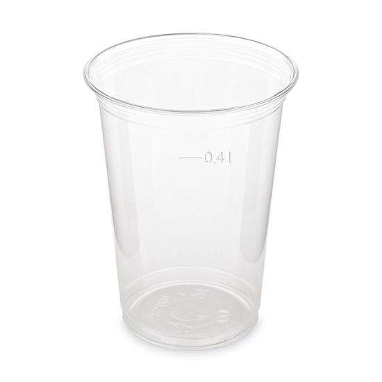 Obrázek Kelímek z PET 0,4 l, průměr 95 mm - průhledný / 50 ks