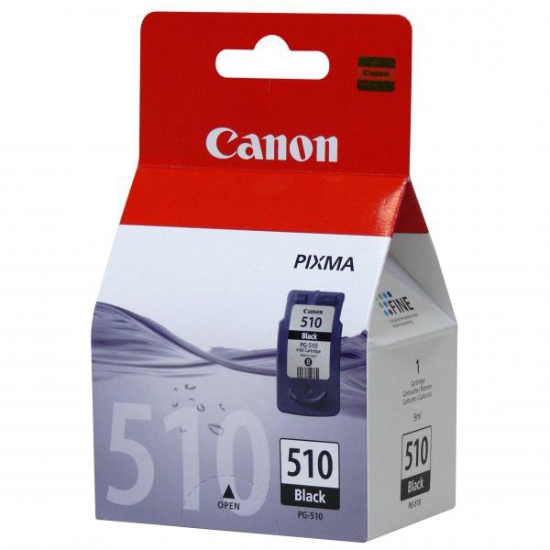 Obrázek Inkoustová cartridge Canon MP240, MP260, MP270, MP480, PG-510BK, black, 2970B001, 9ml, 220s, O