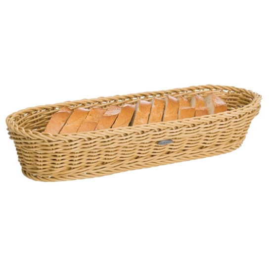 Obrázek Košík na bagety 40 x 16 x 8 cm - světle béžový