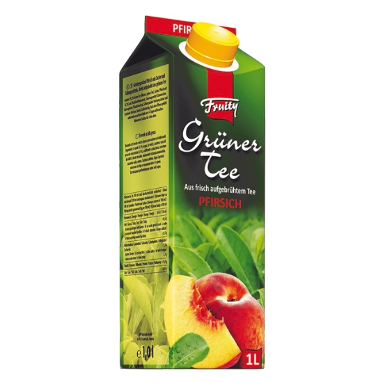Obrázek Džus Fruity Zelený čaj broskev 1 l