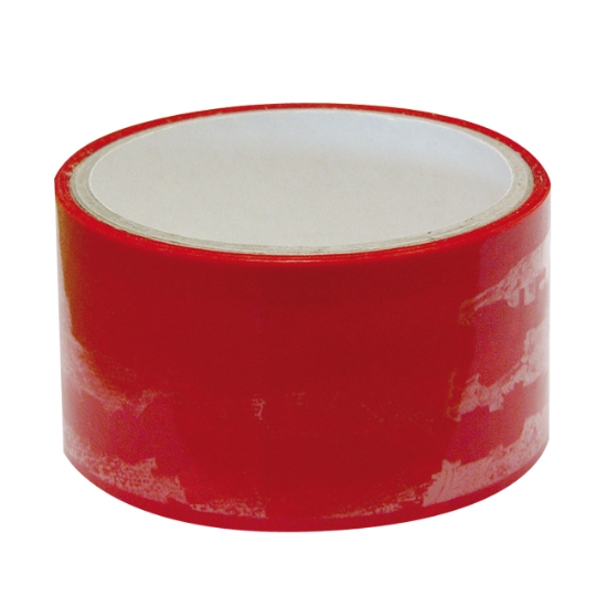 Obrázek Páska balicí bezpečnostní pečetící 50 mm x 50 m - červená