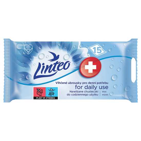 Obrázek Ubrousky LINTEO Satin denní / 15 ks 
