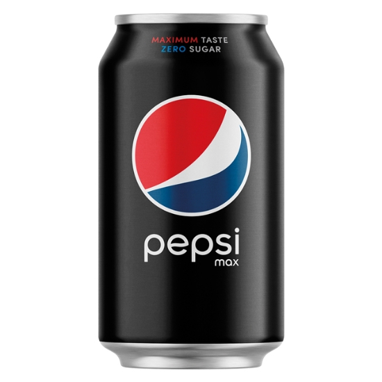 Obrázek Pepsi ZERO Sugar 0,33 l plech / 24 ks