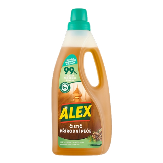 Obrázek ALEX čistič extra péče na dřevo/ 750 ml - dřevěné podlahy