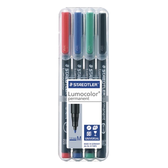 Obrázek Popisovač LUMOCOLOR 317 M / 4 ks
