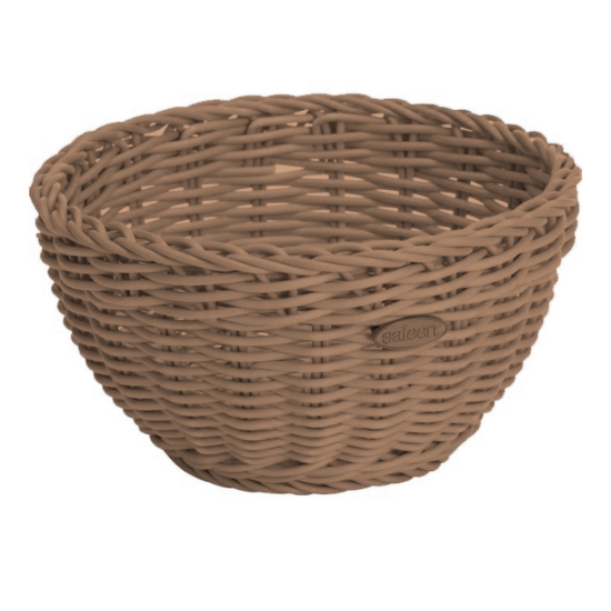 Obrázek Košík kulatý ø 16 x 8 cm - béžový