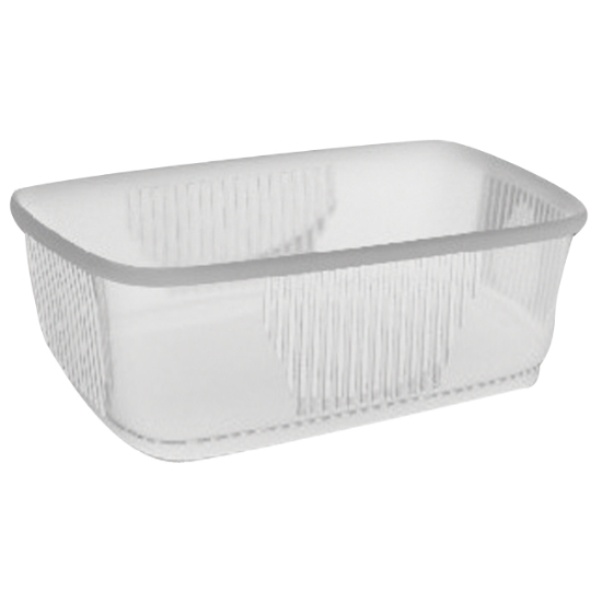 Obrázek Miska hranatá průhledná 300 ml (PP) / 100 ks
