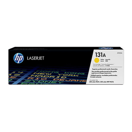 Obrázek HP originální toner CF212A č. 131A, yellow