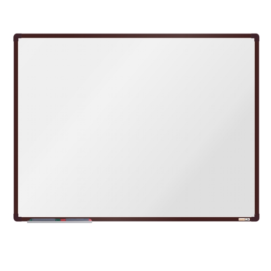 Obrázek Magnetická tabule boardOK 90x60 cm - hnědý rám