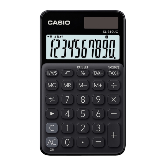Obrázek Kalkulátor CASIO SL 310 UC BK - černý
