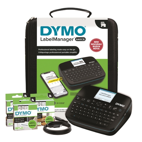 Obrázek Štítkovač DYMO Label Manager 640 CB - kufříková sada