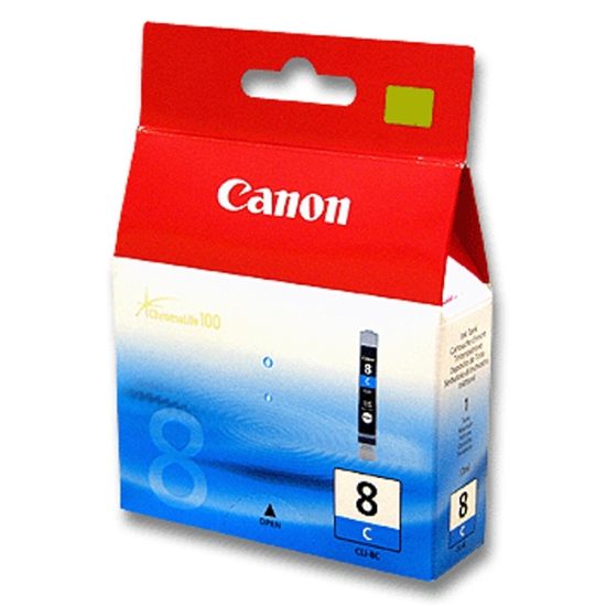 Obrázek Canon originální ink CLI8C, cyan, 420str., 13ml, 0621B001