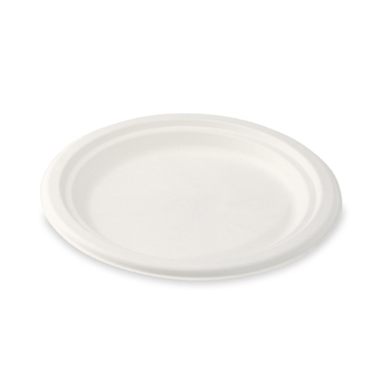 Obrázek Talíř kulatý BIO cukrová třtina Ø 26 cm /50 ks