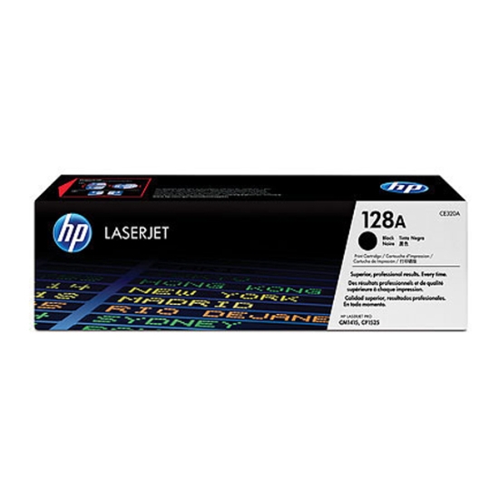 Obrázek HP originální toner CE320A č. 128A, black