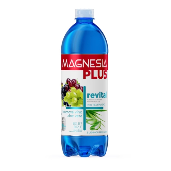 Obrázek Magnesia Plus Revital hroznové víno, aloe vera 0,7 l