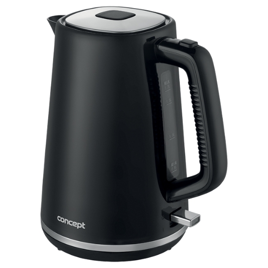 Obrázek Rychlovarná konvice plastová RK2375 1,7l - černá