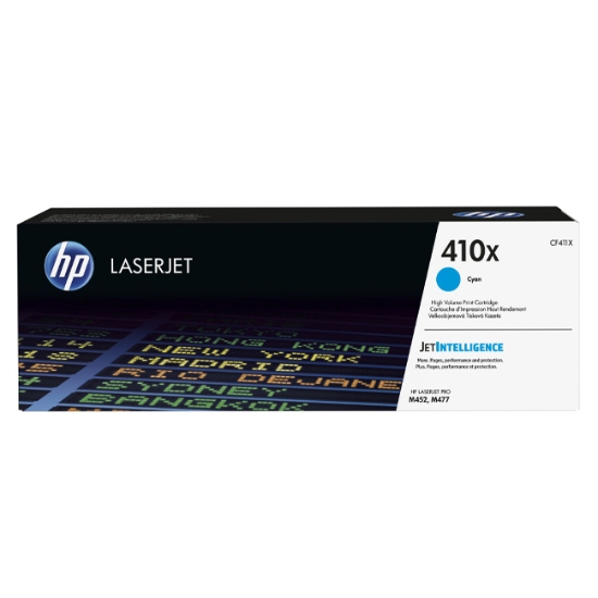 Obrázek HP originální toner CF411X, cyan, 5000str.