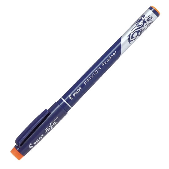 Obrázek Gumovací liner Pilot FriXion Fineliner- oranžová 