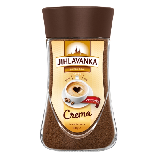 Obrázek Káva instantní Jihlavanka Crema 180 g