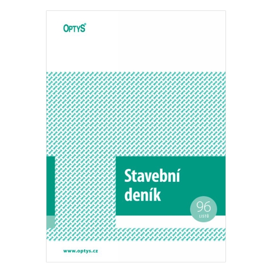 Obrázek Deník stavební O 000266