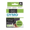 Obrázek Dymo páska D1 24mm x 7m - bílá/černá