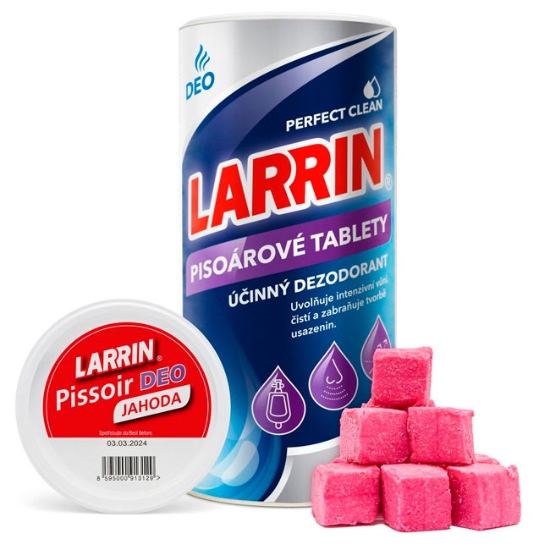 Obrázek Tablety do pisoaru LARRIN WC 900 g - jahoda