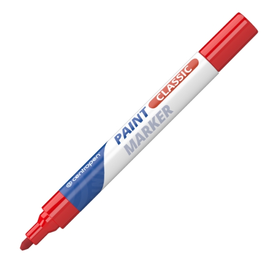 Obrázek Popisovač lakový Centropen 9100 - červená