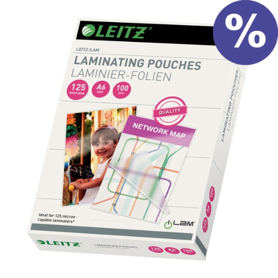 Obrázek Obálky laminovací LEITZ A6, 125 mikronů / 100 ks