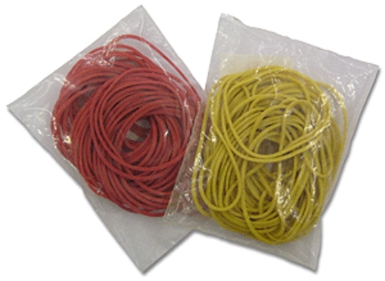 Obrázek Gumičky zelené 1 mm, pr.4 cm / bal. 50 g  64904