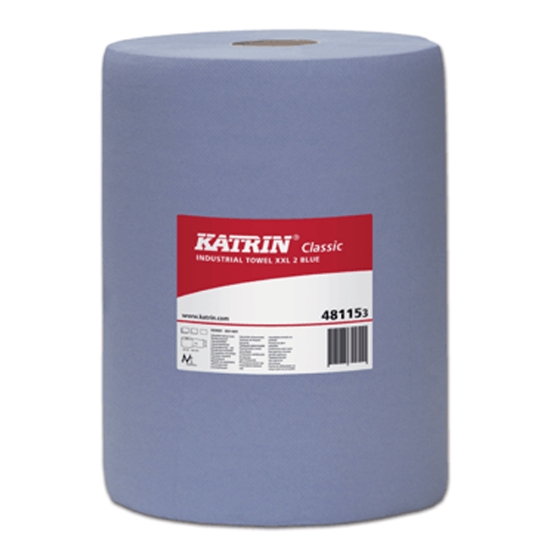 Obrázek Role průmyslové Katrin Classic XXL 2 blue, průměr 280, 190 m, 2 vr. recykl.