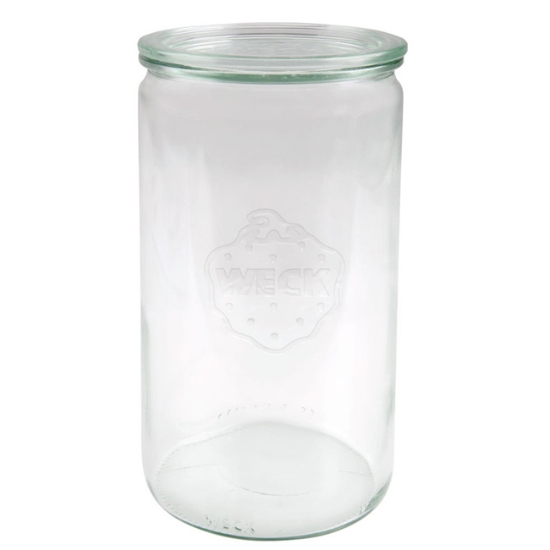 Obrázek Sklenice zavařovací, válcová Weck ZYLINDERGLAS 1590 ml, víčko ø 100 mm / 6 ks