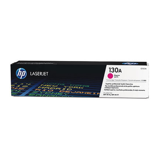 Obrázek HP originální toner CF353A č. 130A, magenta