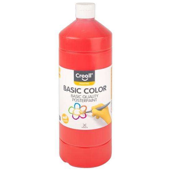 Obrázek Barvy temperové Creall Basic color - světle červená