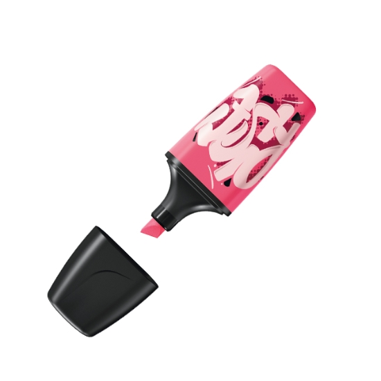 Obrázek Zvýrazňovač STABILO BOSS MINI by Snooze One - růžová