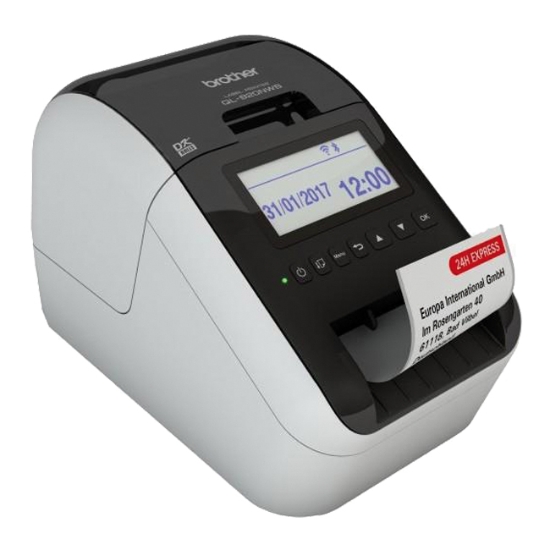 Obrázek Tiskárna samolepících štítků Brother QL-820NWBc