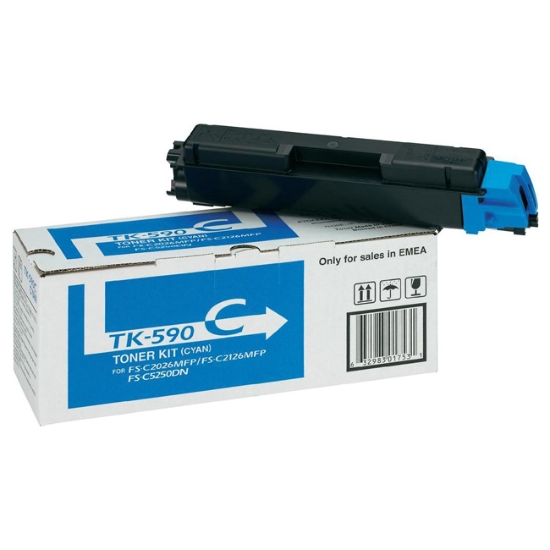 Obrázek Kyocera originální toner TK590C, cyan, 5000str.