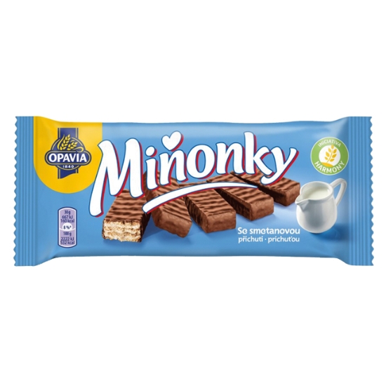 Obrázek Miňonky zlaté 50 g - smetana