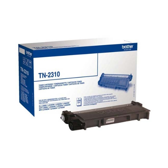 Obrázek Brother originální toner TN2310, black, 1200str., Brother HL-L23xx, DCP-L25xx, MFC-L27xx