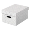 Obrázek Box úložný Esselte Home, vel. M - bílá / 3 ks