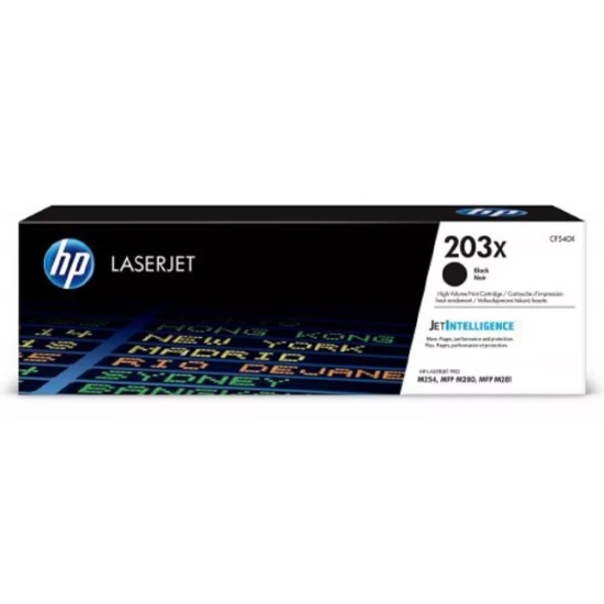 Obrázek Originální toner HP CF540X (203X), černý, 3200 stran