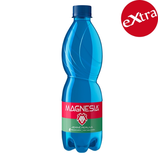 Obrázek Magnesia jemne perlivá - prírodná 0,5 l / 12 ks