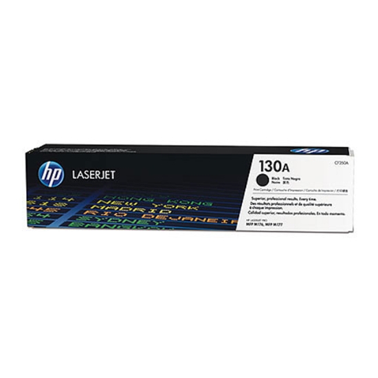 Obrázek HP originální toner CF350A č. 130A, black