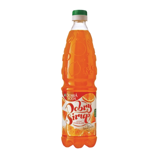 Obrázek Dobrý sirup, pomeranč 0,7l  