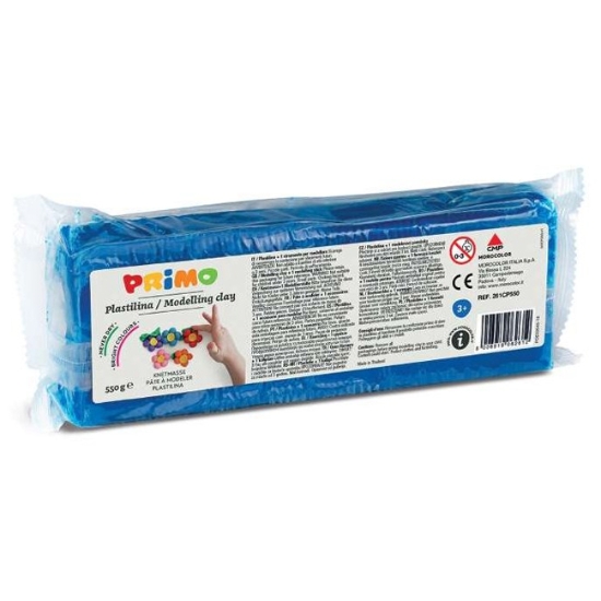 Obrázek Plastelína Primo, modrá, 550 g
