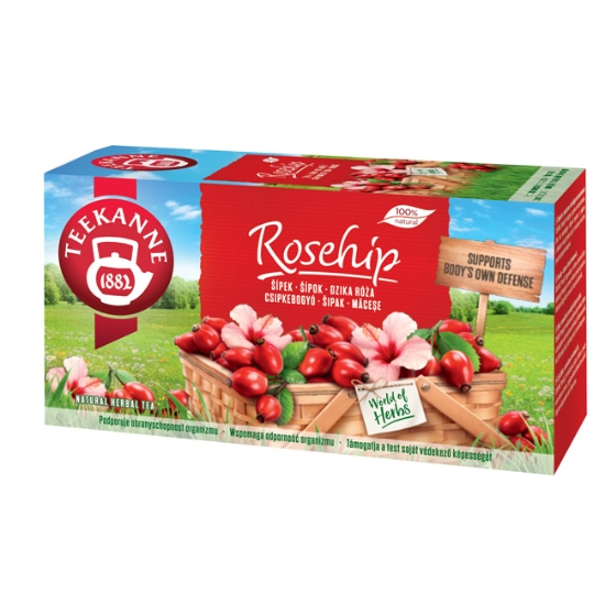 Obrázek Čaj TEEKANNE Šípkový / 20 sáčků