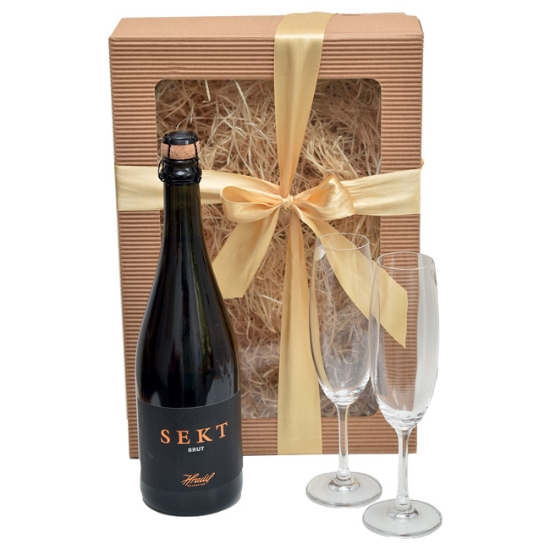 Obrázek Sekt Hradil + 2x šampusky