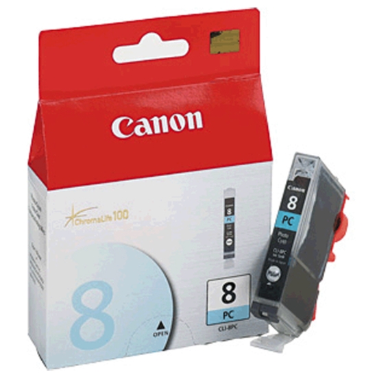 Obrázek Canon originální ink CLI8PC cyan, 450str., 13ml, 0624B001