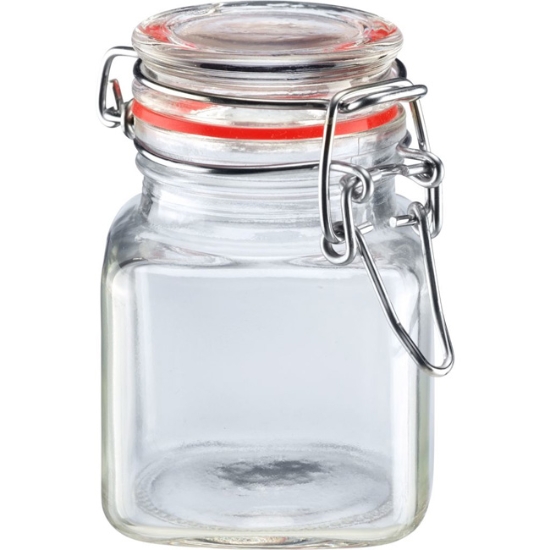 Obrázek Sklenice s odklápěcím uzávěrem 100 ml