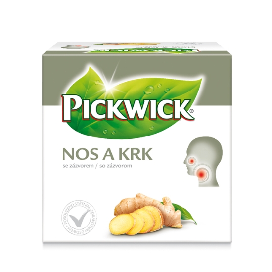 Obrázek Čaj Pickwick Nos a krk / 10 ks